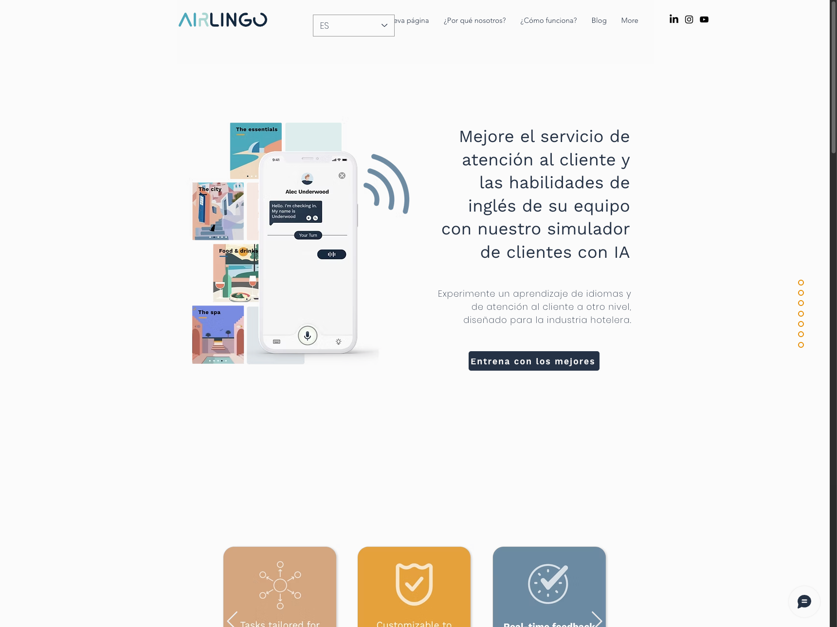 Dashboard de producte SaaS amb funcionalitats d'intel·ligència artificial